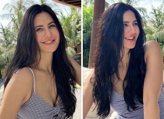 Katrina Kaif glows in black and white check dress, shares an unseen pic from her Maldivian vacation : Bollywood News - Vimarsana News