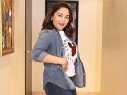 Madhuri Dixit hops on to the latest trends
