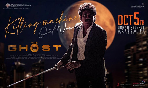 Nagarjuna starrer The Ghost to release in theatres on Dussehra, October 5