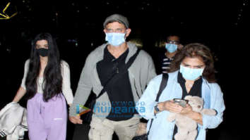 Photos: Hrithik Roshan, Saba Azad and Manushi Chhillar snapped at the airport