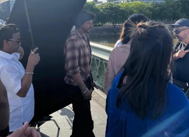 Shah Rukh Khan dons messy hairdo look and plaid shirt in leaked Dunki photos from London 