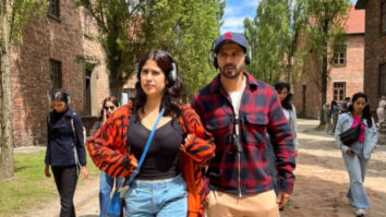Varun Dhawan and Janhvi Kapoor visit the Auschwitz Memorial in Poland for the next schedule of Bawaal