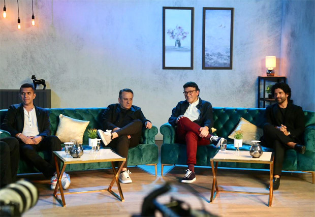 Farhan Akhtar and Ritesh Sidhwani's Excel Entertainment and Russo Brothers hint at a strong partnership during a fireside chat held in Mumbai post The Gray Man release