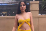 Urfi Javed rocks a yellow outfit
