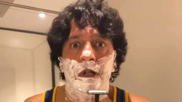 Chunky Panday shares his easy and fun shaving technique