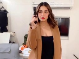 Hina Khan turns gangster for a day