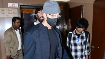 Hrithik Roshan spotted in a beanie and mask