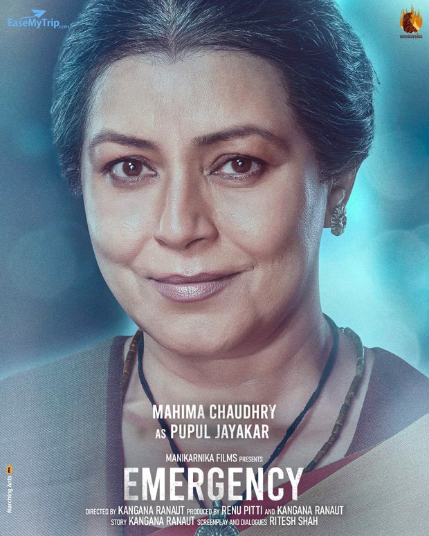 Kangana Ranaut ropes in Mahima Chaudhry to essay the role of Pupul Jayakar in Emergency; first look unveiled 