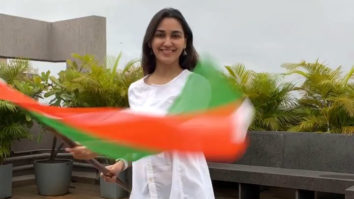 Nikita Dutta captions Love, Respect & Pride as she hoists Indian flag on Independence day