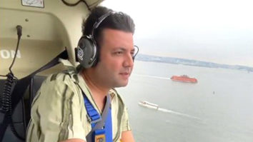Varun Sharma flying over the seas in New York