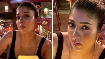 Vignesh Shivan captures wife Nayanthara looking magnificent in a black dress and high bun while on vacation in Spain