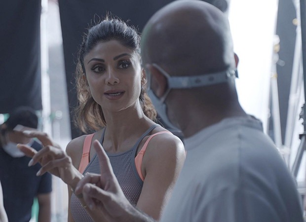 On The Sets: Shilpa Shetty Kundra shoots for the ad campaign of Fast & Up