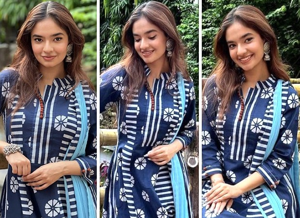 Anushka Sen is keeping it desi in blue anarkali worth Rs. 4900 in her latest pictures : Bollywood News – Bollywood Hungama