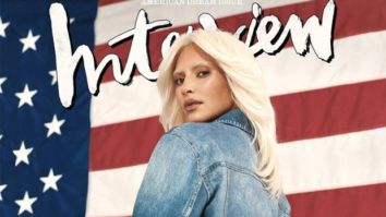 Kim Kardashian wears jockstrap, ‘Bares All’ for ‘Interview’ Magazine cover; debuts in bleached eyebrows with blonde hair