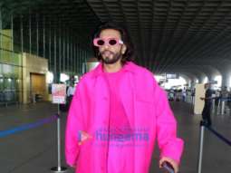 Photos: Ranveer Singh and Deepika Padukone snapped at the airport