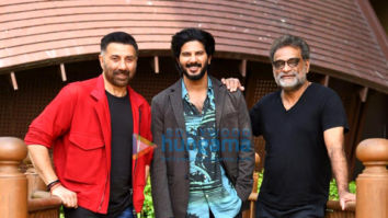Photos: Sunny Deol, Dulquer Salmaan and R. Balki spotted for Chup promotions at JW Marriott