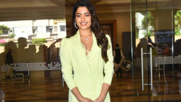 Rashmika Mandanna sports a neon outfit for ‘Goodbye’ promotions