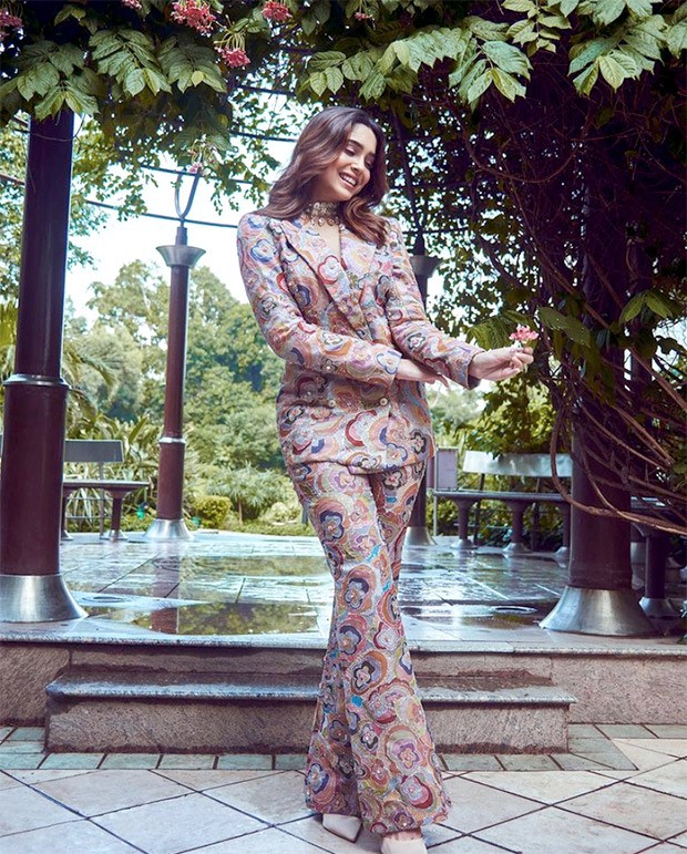 Sharvari Wagh in floral pantsuit getting us ready for it 