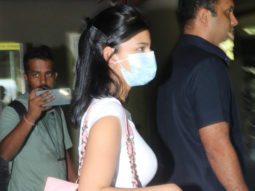 Suhana Khan snapped at the airport with her mask on