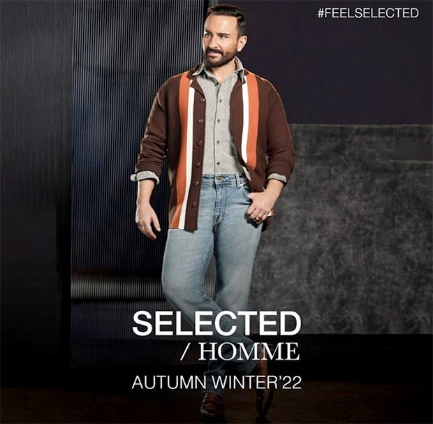 Saif Ali Khan is Brand Ambassa for for SELECTED HOMME as the brand launches its Autumn Winter range 