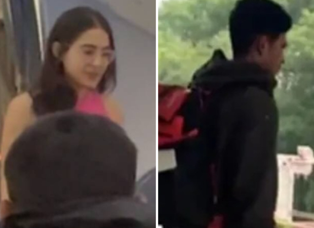 Sara Ali Khan and Shubman Gill spotted exiting hotel and boarding a flight; fans are convinced they are dating 
