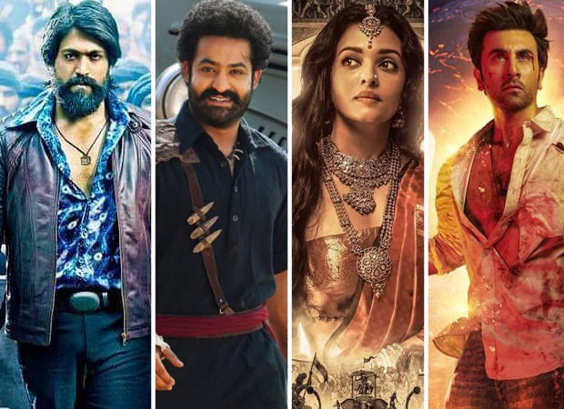 Top Indian worldwide grossers of 2022 KGF 2 RRR and PS 1 grab the Top 3 spots Brahmastra only Bollywood movie in Top 5 1